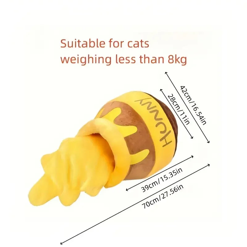 Honey Pot Cat Bed – Cozy, Cute & Irresistible