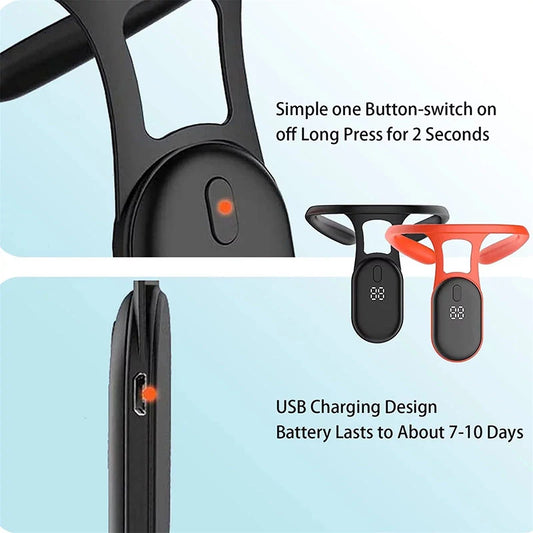 Smart Posture Corrector with Micro Vibration Sensor