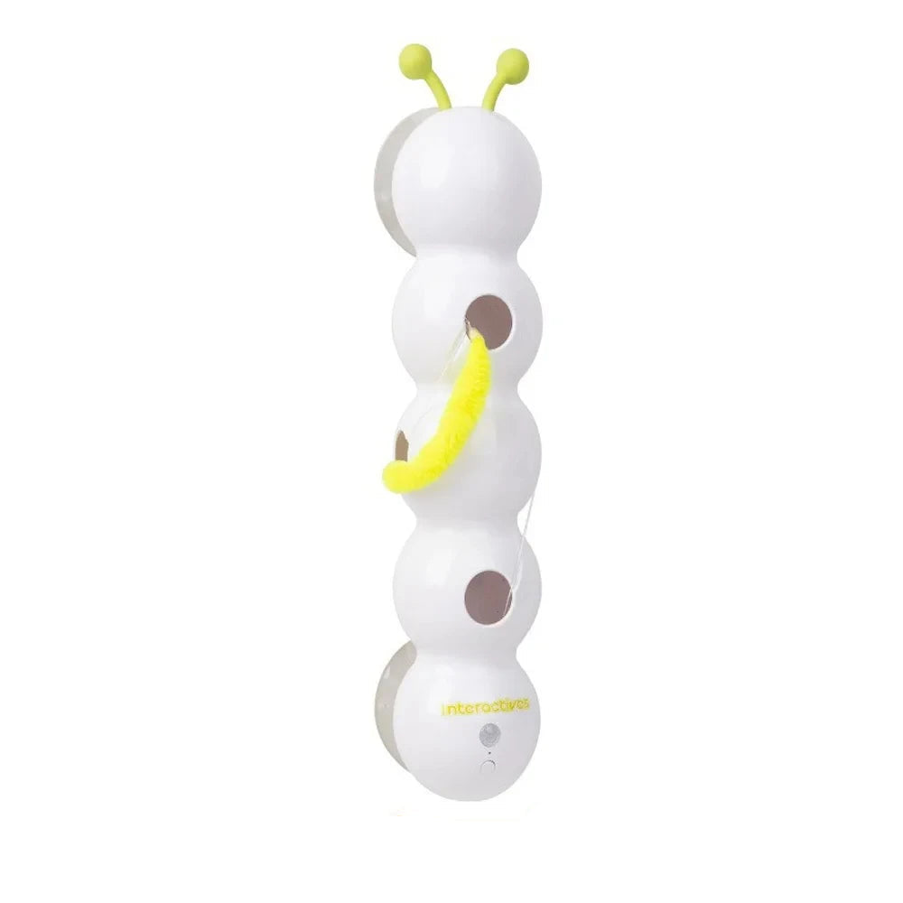 Caterpillar Interactive Cat Gadget – Motion-Activated Wack-A-Worm