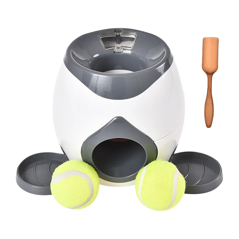 Automatic Dog Ball Launcher + Treat Reward Machine