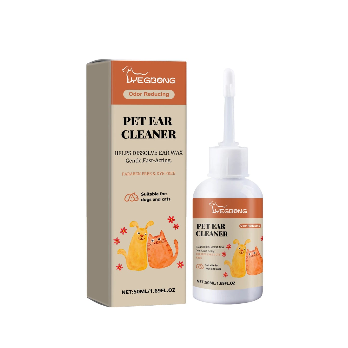 Pet Ear Cleaner Drops (50ml)