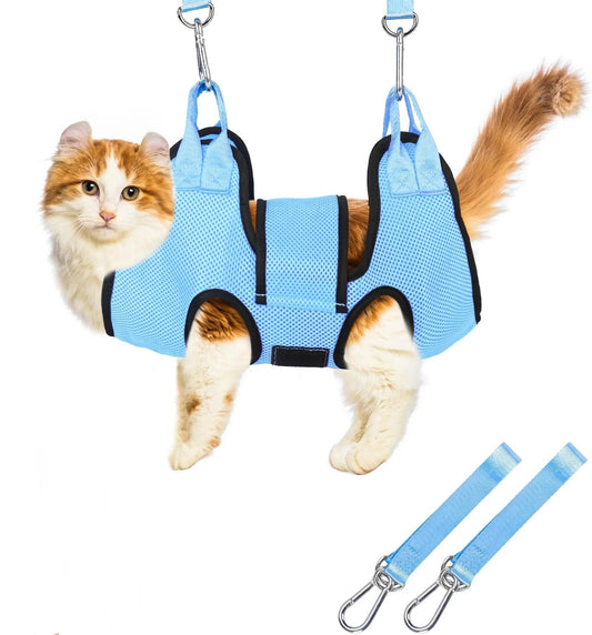 Pet Grooming Hammock Helper Set
