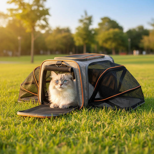 Expandable Pet Carrier Bag