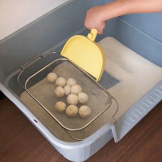 Stainless Steel Cat Litter Sifting Tray