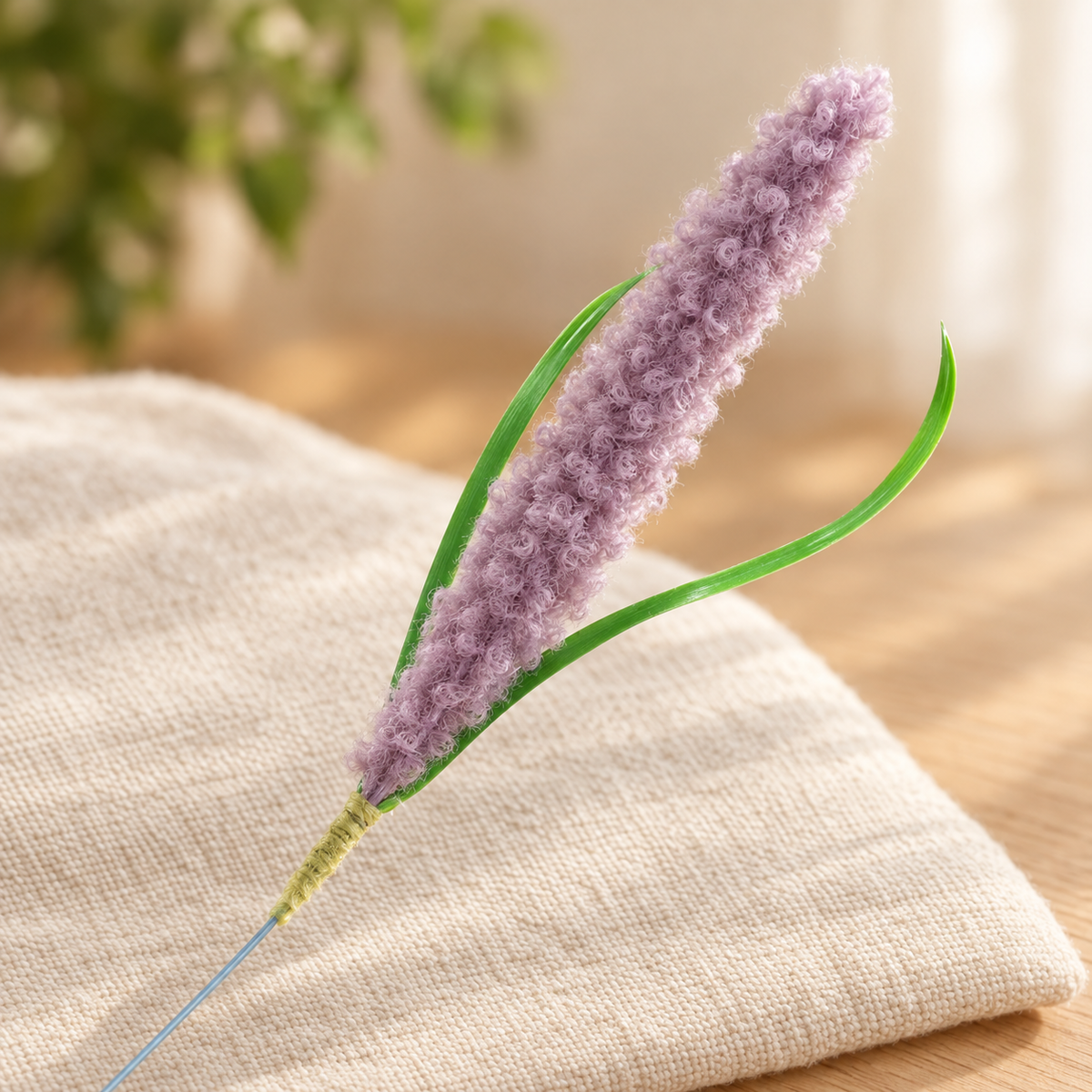 Lavender Sprig Cat Teaser Wand