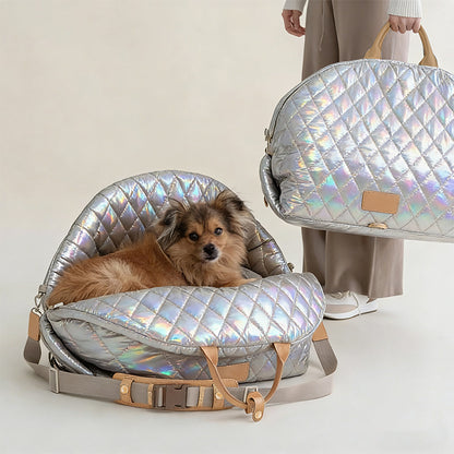 Elegant Portable Foldable Pet Carrier for Cats