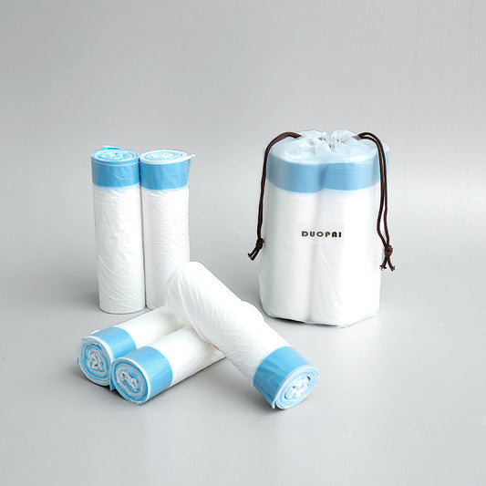 Thickened Drawstring Garbage Bags for Litter Box