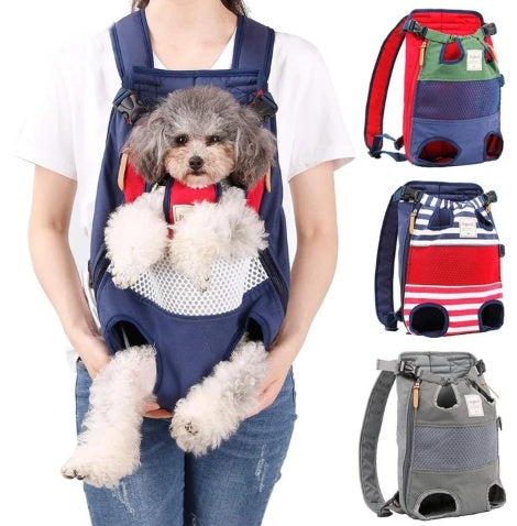 Front-Facing Cat & Dog Carrier Backpack