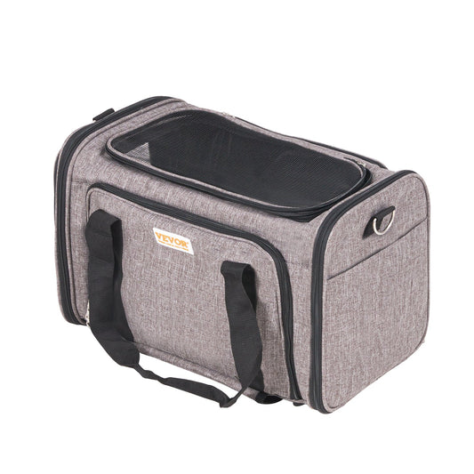 Airline Approved Rolling Cat & Dog Carrier with Wheels