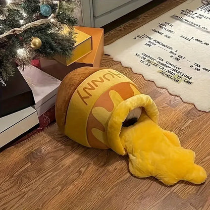 Honey Pot Cat Bed – Cozy, Cute & Irresistible