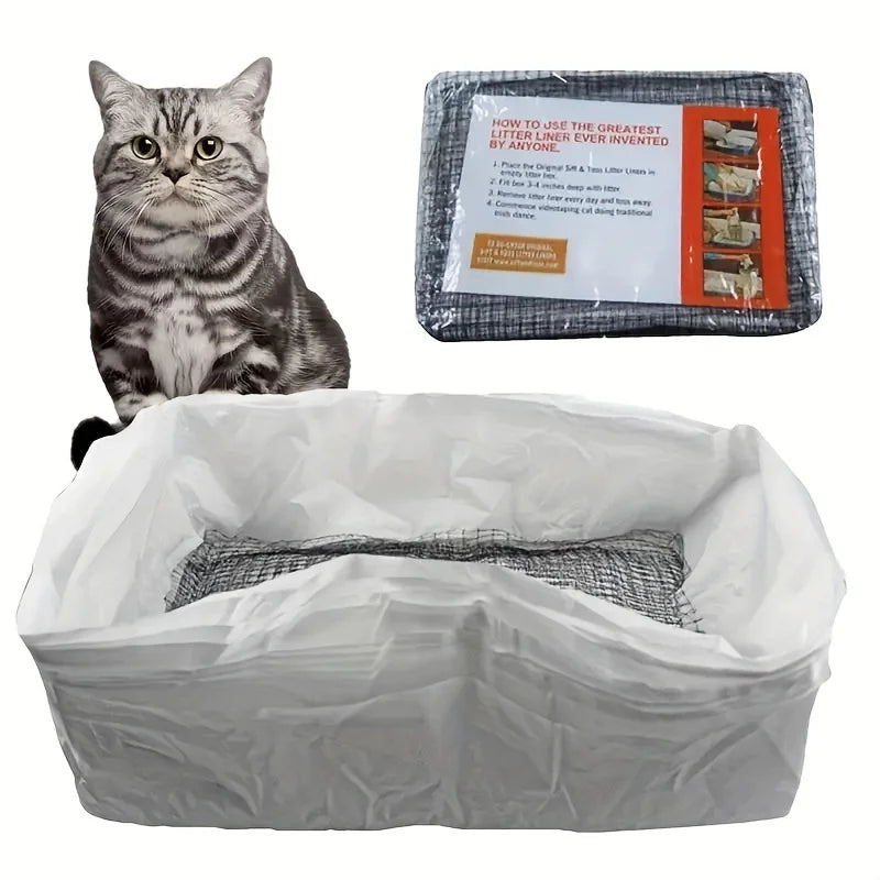 Reusable Cat Litter Sifting Liners (10 pieces) - Cidero & Co.