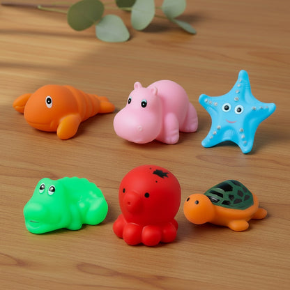 Floating plastic animal refill for the play pool set for cats