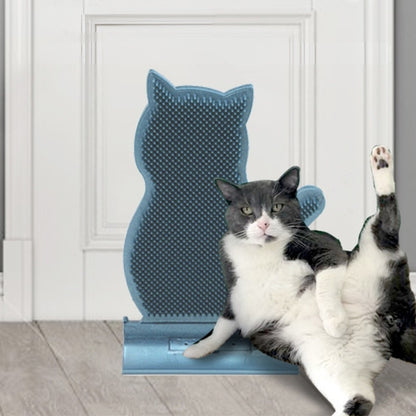 Cat Self Groomer Brush with Catnip