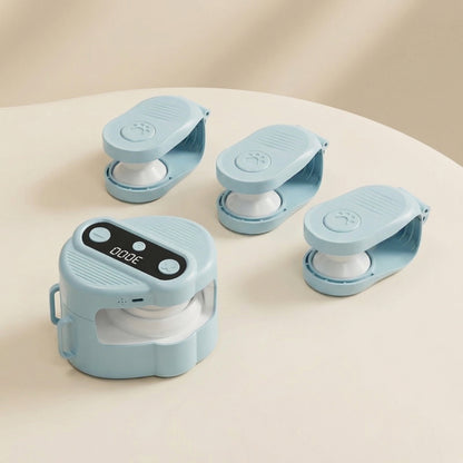 Set of Interactive Hunting Spinner for Cats  on a beige surface
