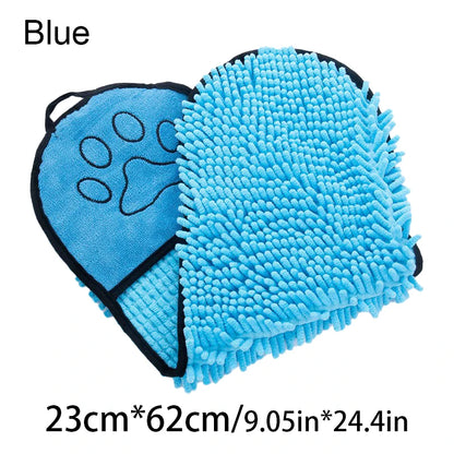 Soft Dog & Cat Bath Robe Towel Set (2 Towels)