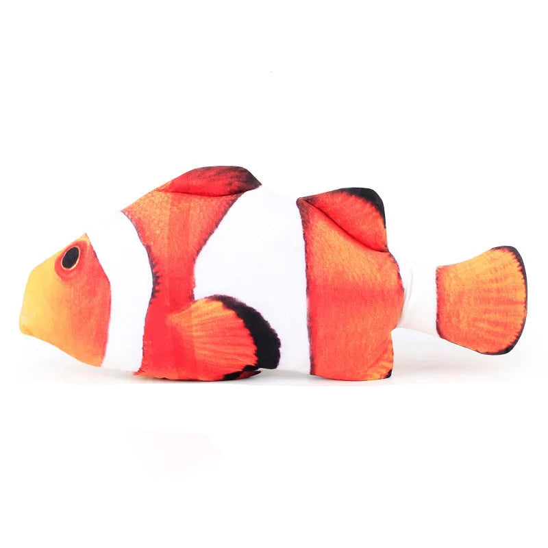 Plush Fish Cat Toy - Cidero & Co.