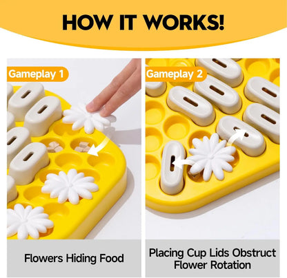 Interactive Honeycomb Pet Puzzle Toy - Cidero & Co.