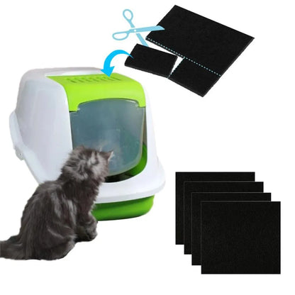 Pet Litter Box Deodorizing Carbon Pads (3 Pcs)