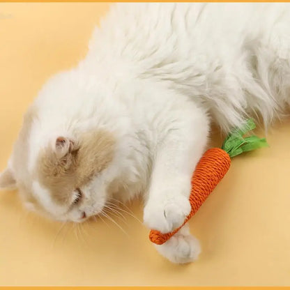 Cat Carrot Chew Toy - Cidero & Co.