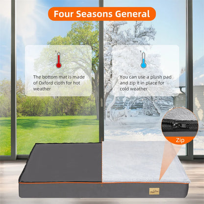 Premium Orthopedic Memory Foam Dog Bed