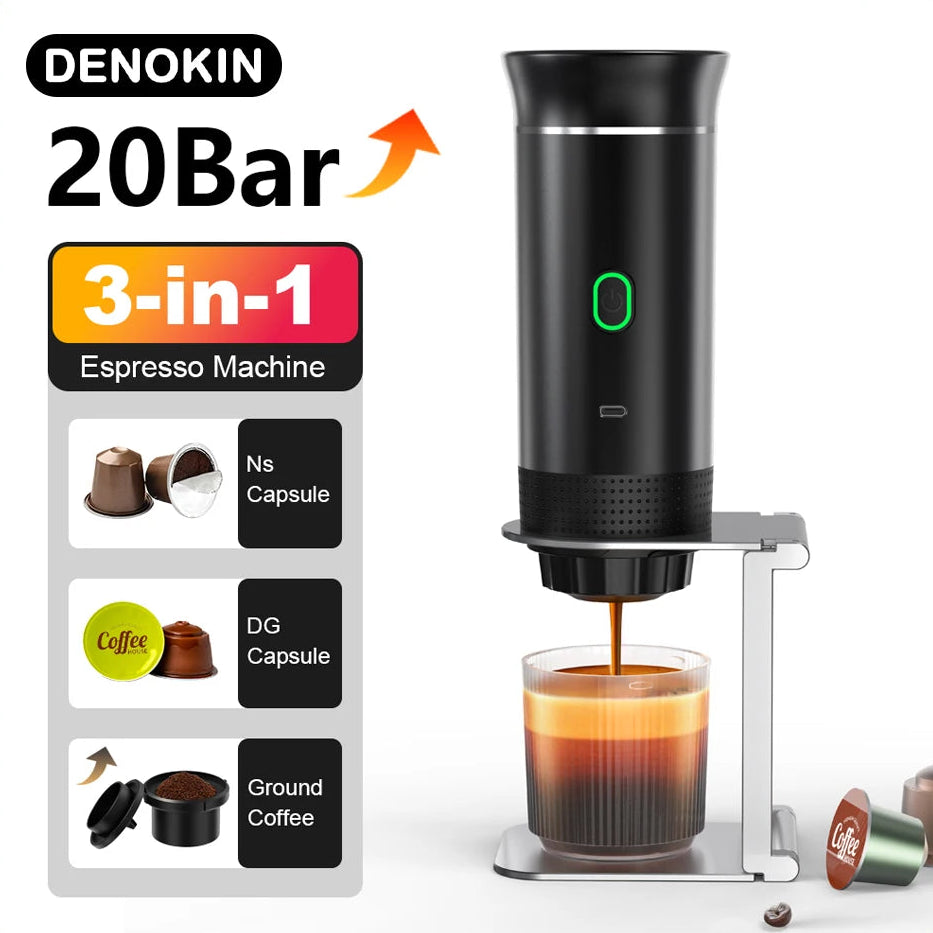 Wireless Portable Espresso Coffee Maker