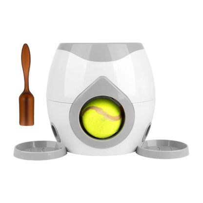 Automatic Dog Ball Launcher + Treat Reward Machine