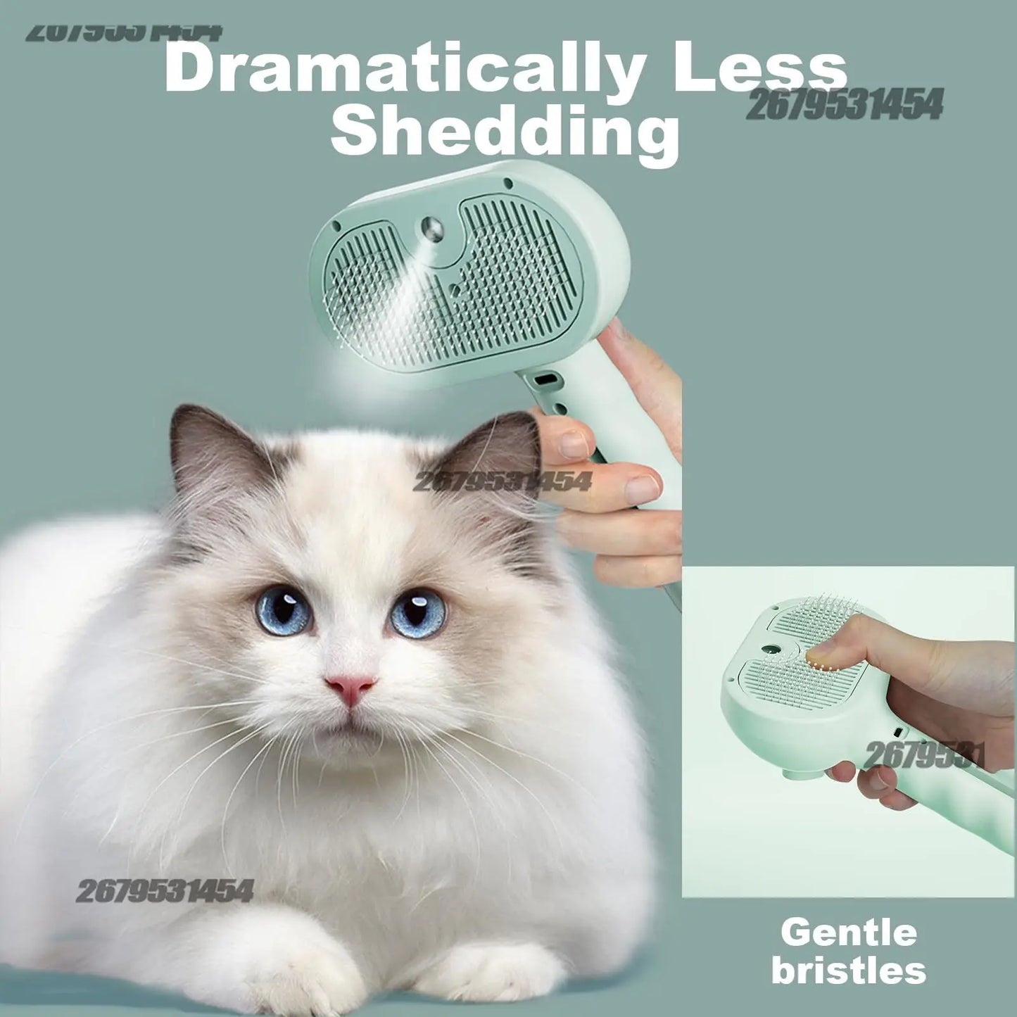 Steam Spray Grooming Comb for Dogs & Cats