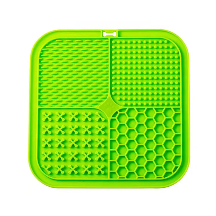 Dog Slow Feeding Licking Pad – Silicone Meal & Treat Board