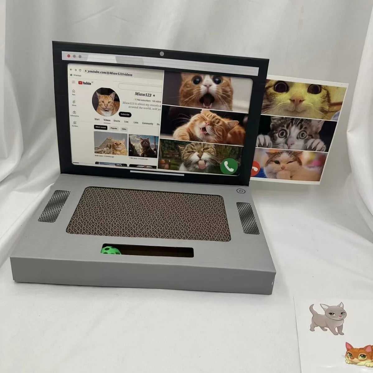 Computer Cat Scratch Board - Cidero & Co.