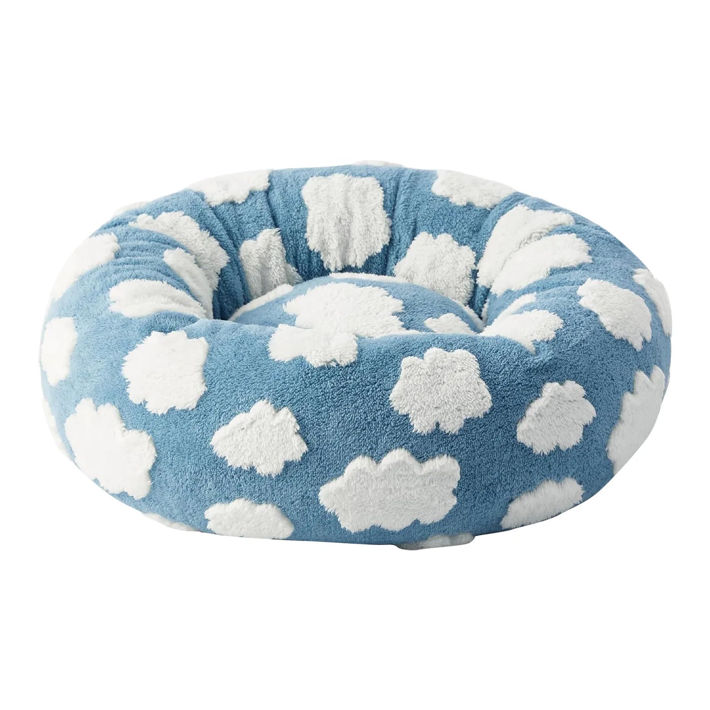 Cute Bed with Checkered, Cloud & Floral Patterns - Cidero & Co.