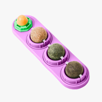 4-in-1 Catnip & Silvervine Ball Toy - Cidero & Co.
