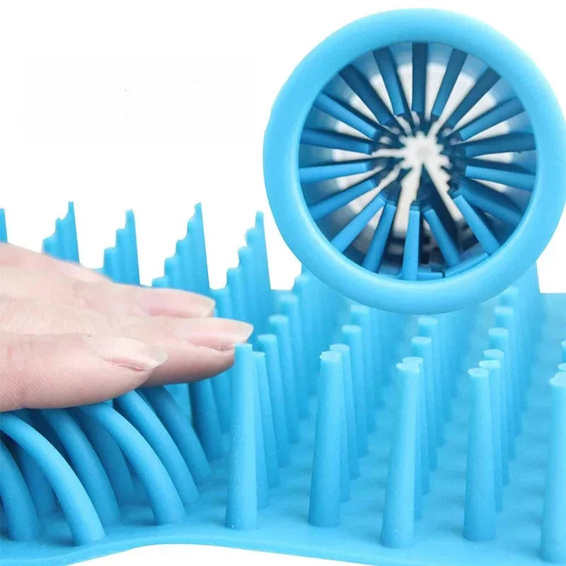 Dog & Cat Paw Cleaning Cup – Gentle, Easy Pet Foot Wash