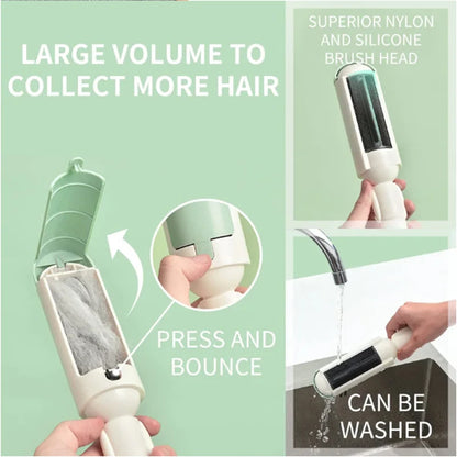 Reusable Pet Hair Remover Roller – Reusable Cat & Dog Hair Cleaner