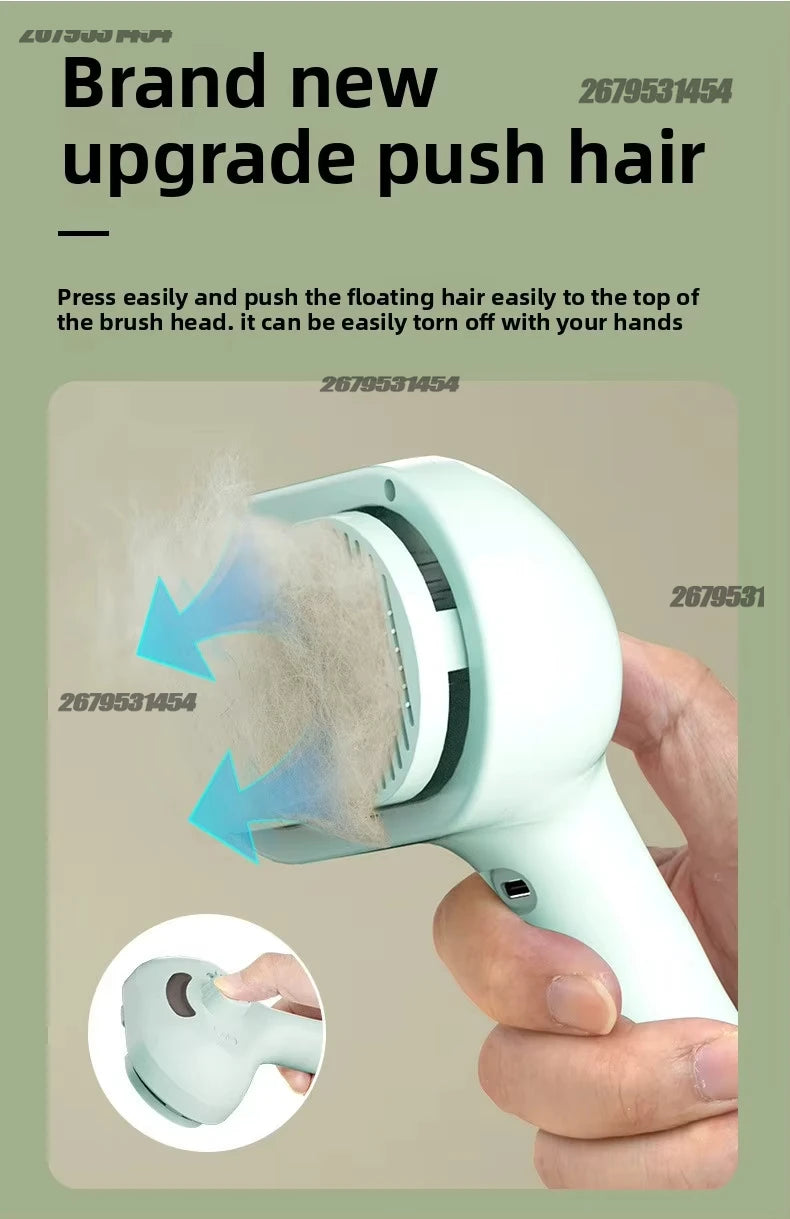 Steam Spray Grooming Comb for Dogs & Cats
