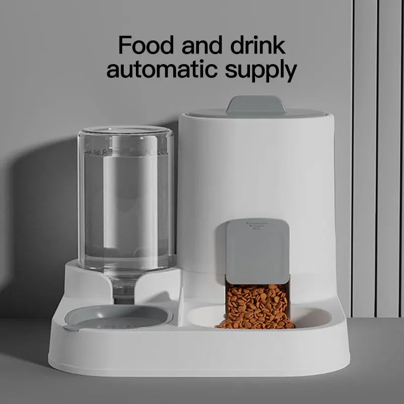 Automatic Gravity-Fed Cat Water Dispenser & Feeder - Cidero & Co.