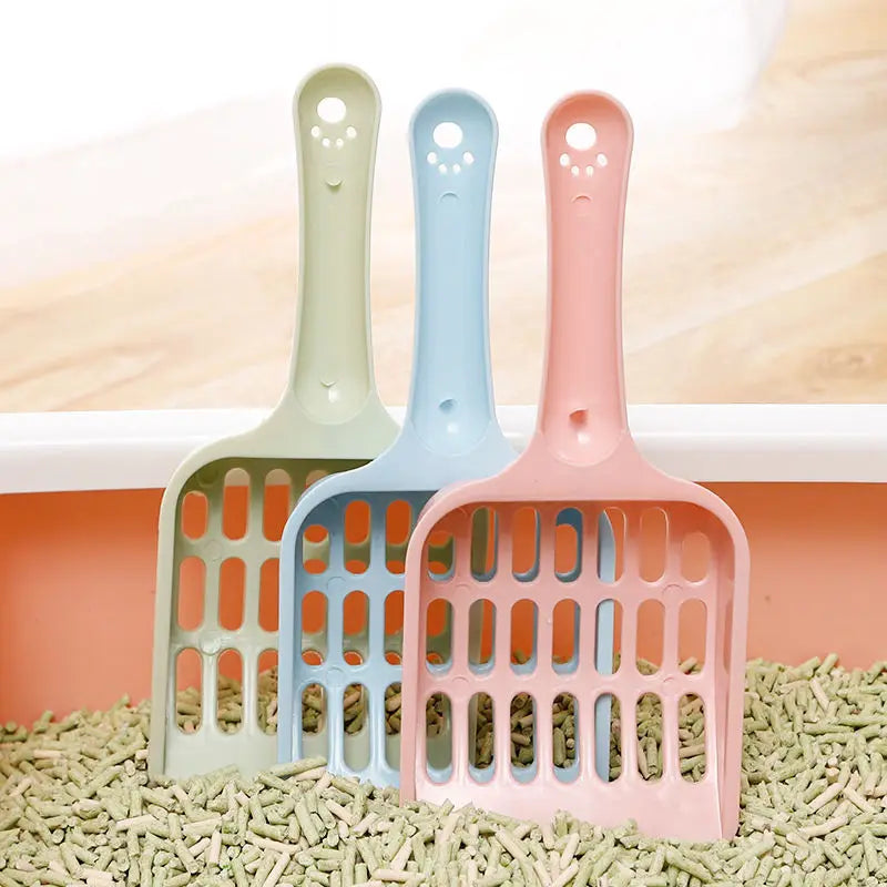Easy-Clean Tofu Cat Litter Scoop