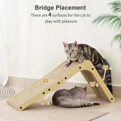 Vertical L-Shape Cat Scratching Post