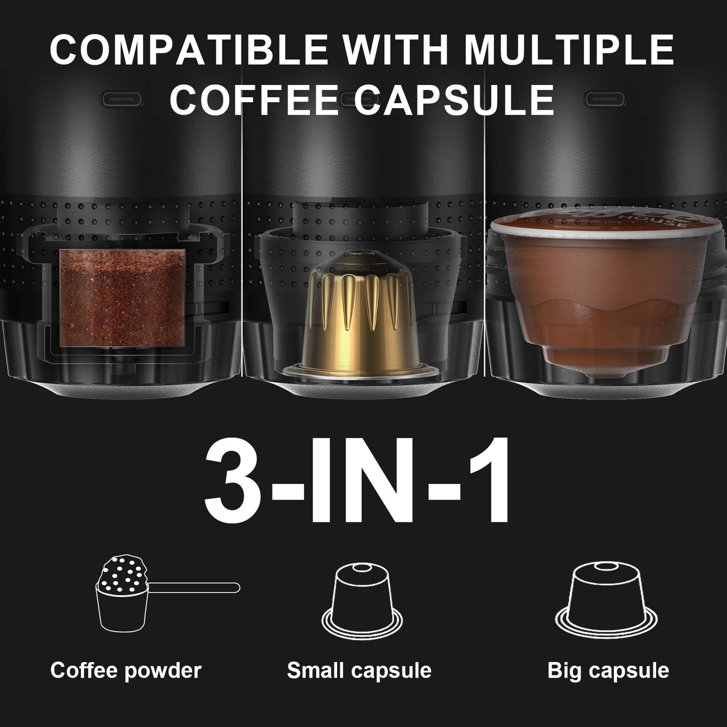 Wireless Portable Espresso Coffee Maker