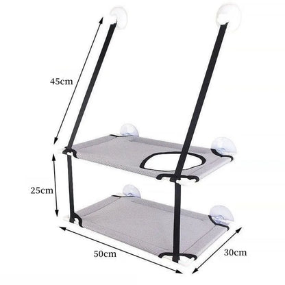 Double-Layer Cat Window Hammock