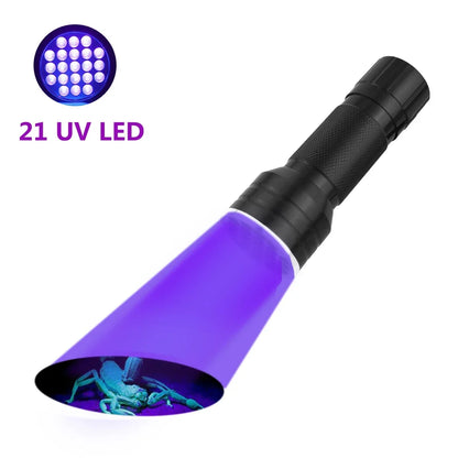 Portable UV Blacklight Flashlight