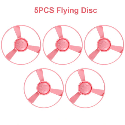 Interactive Flying Disc Gun Cat Toy