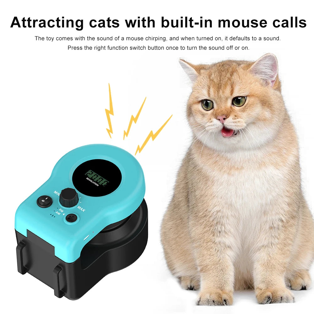 Interactive Cat Wheel Exerciser & Remote Control Toy - Cidero & Co.