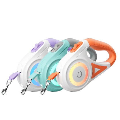 LED Retractable Dog Leash – Safe, Stylish & Convenient