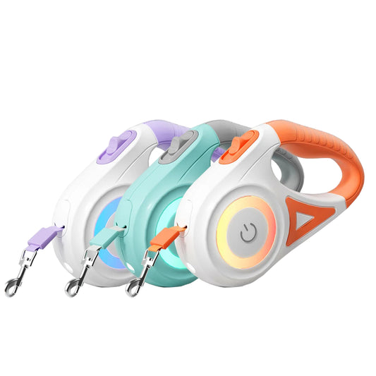 LED Retractable Dog Leash – Safe, Stylish & Convenient