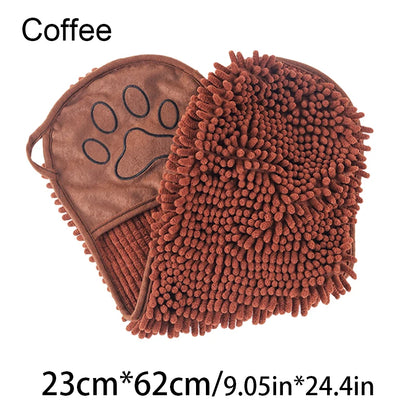 Soft Dog & Cat Bath Robe Towel Set (2 Towels)