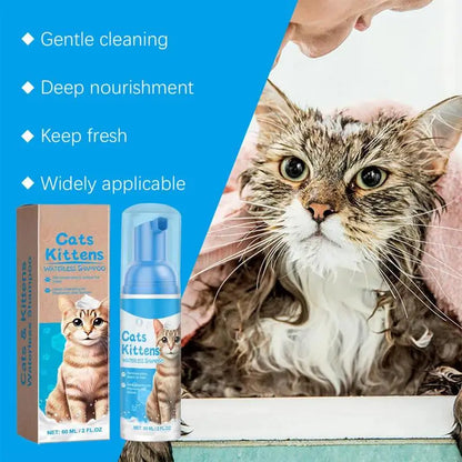 Waterless Cat Shampoo (60ml)