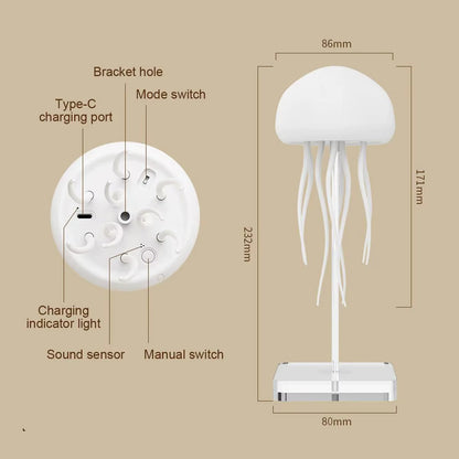 Bionic Jellyfish Night Light - Cidero & Co.