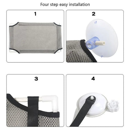 Double-Layer Cat Window Hammock