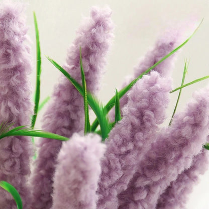 Lavender Sprig Cat Teaser Wand