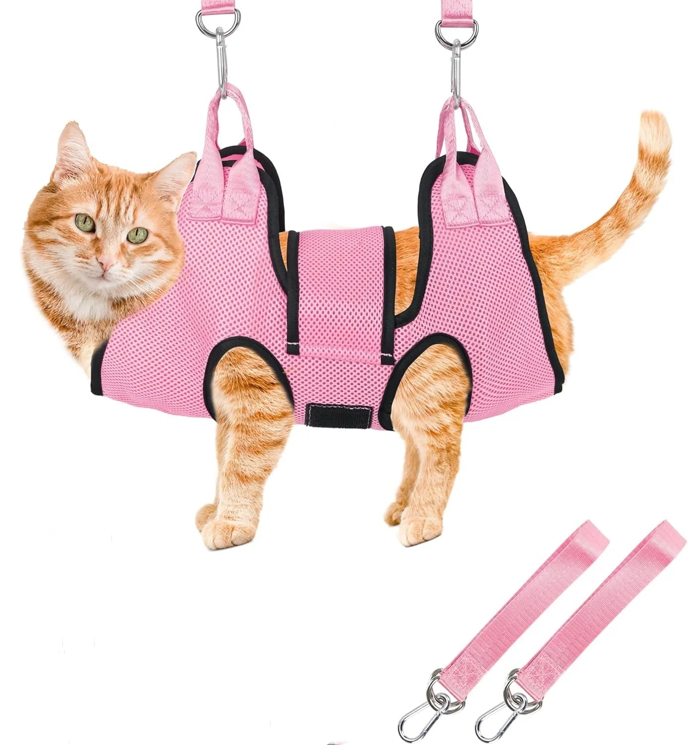 Pet Grooming Hammock Helper Set